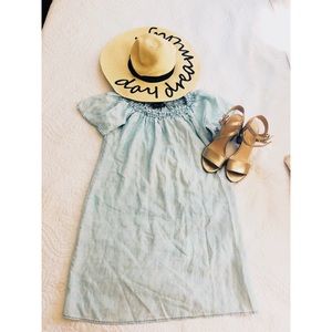 Michael Stars off shoulder dress/ cover up